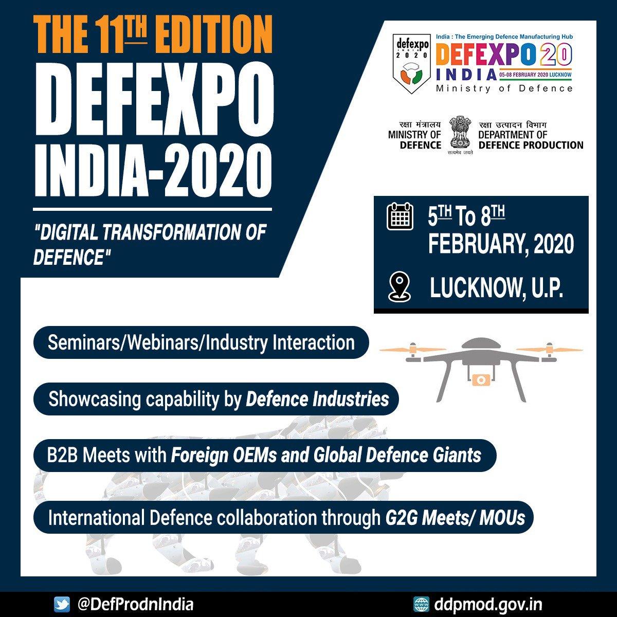 DEFEXPO  INDIA 2020